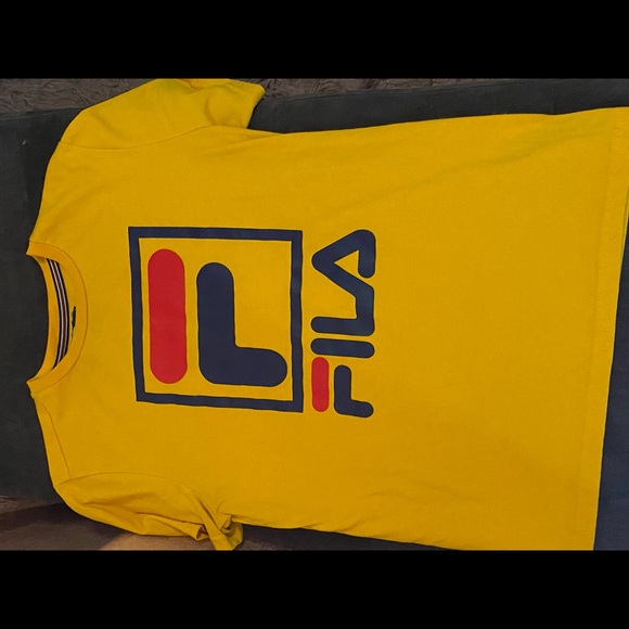Mustard Fila Shirt - Picture 2 of 3